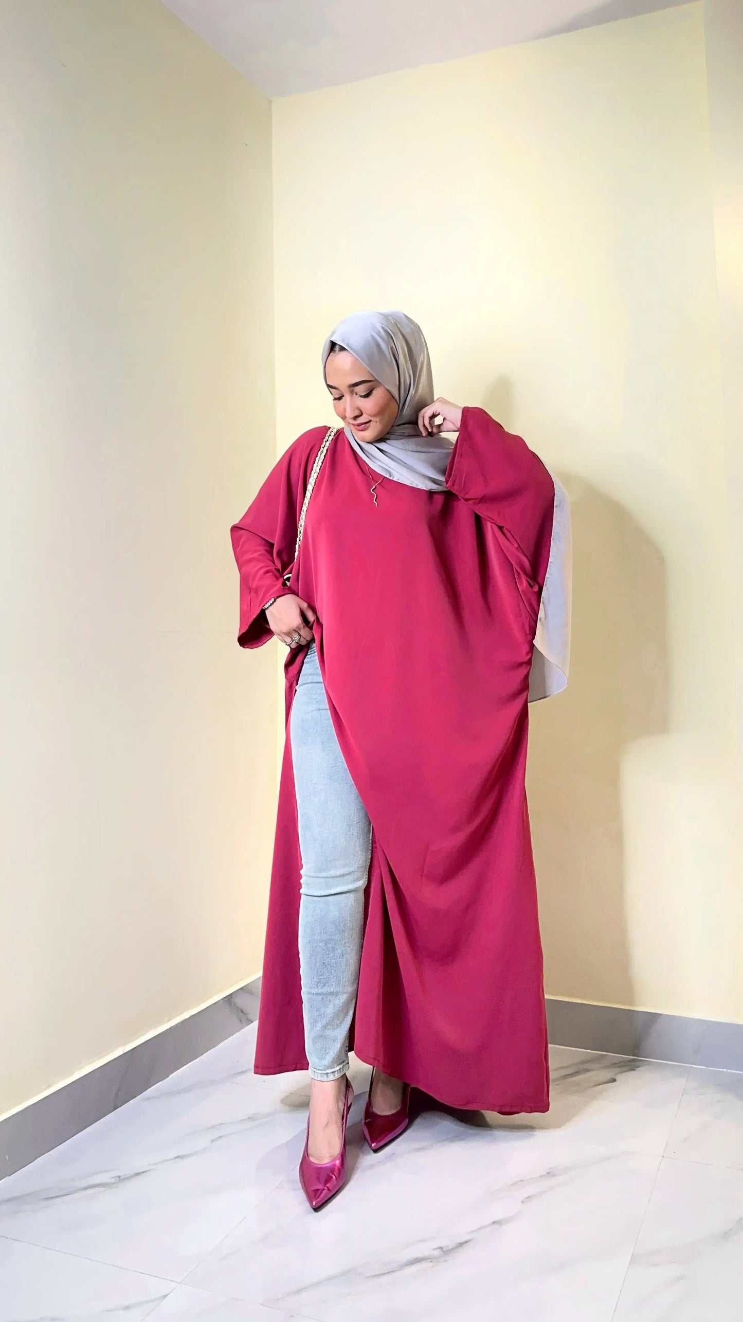 Asymmetrical top Aishathemodestcouture