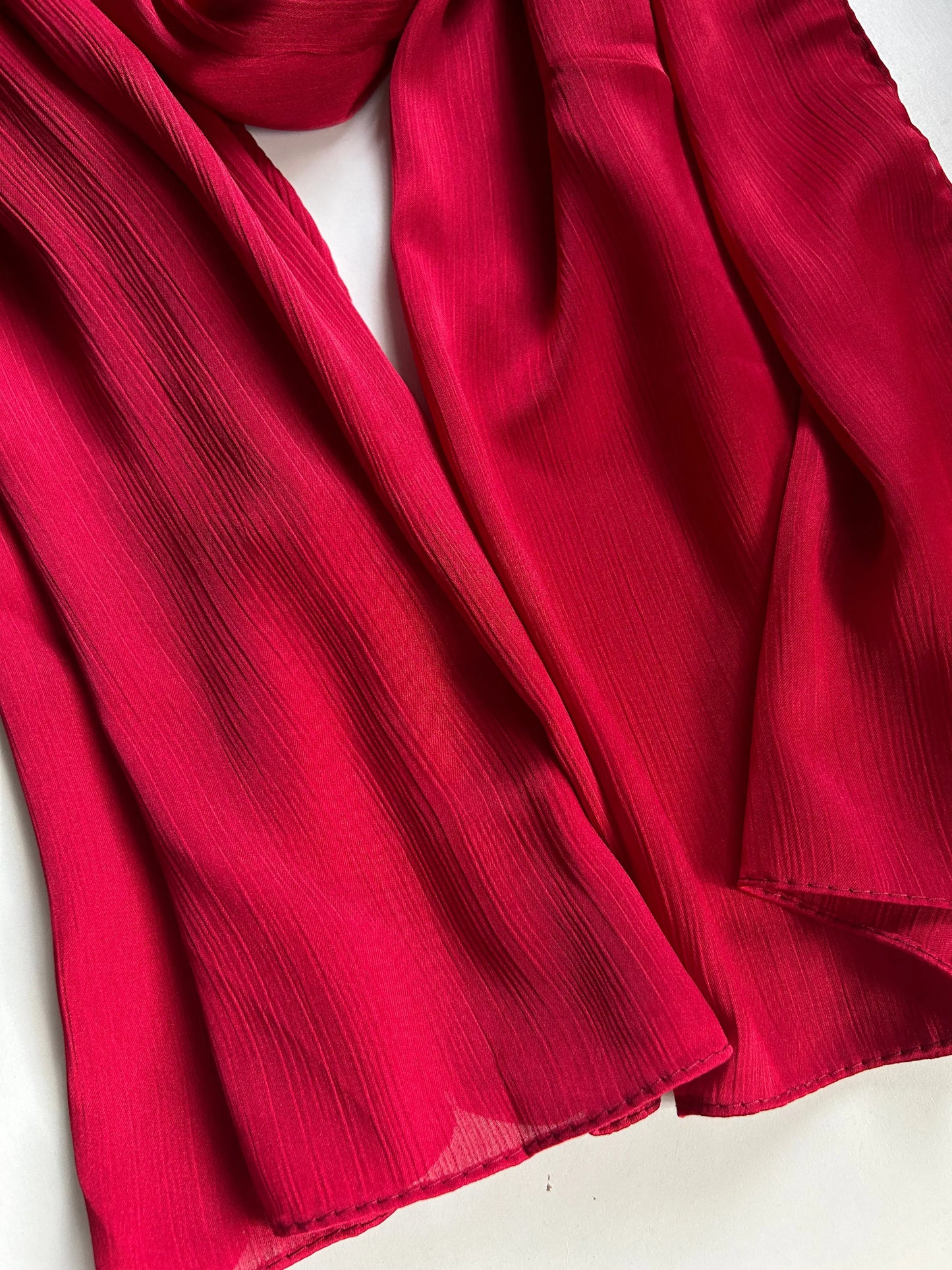 Crinkle Silk Chiffon Aishathemodestcouture