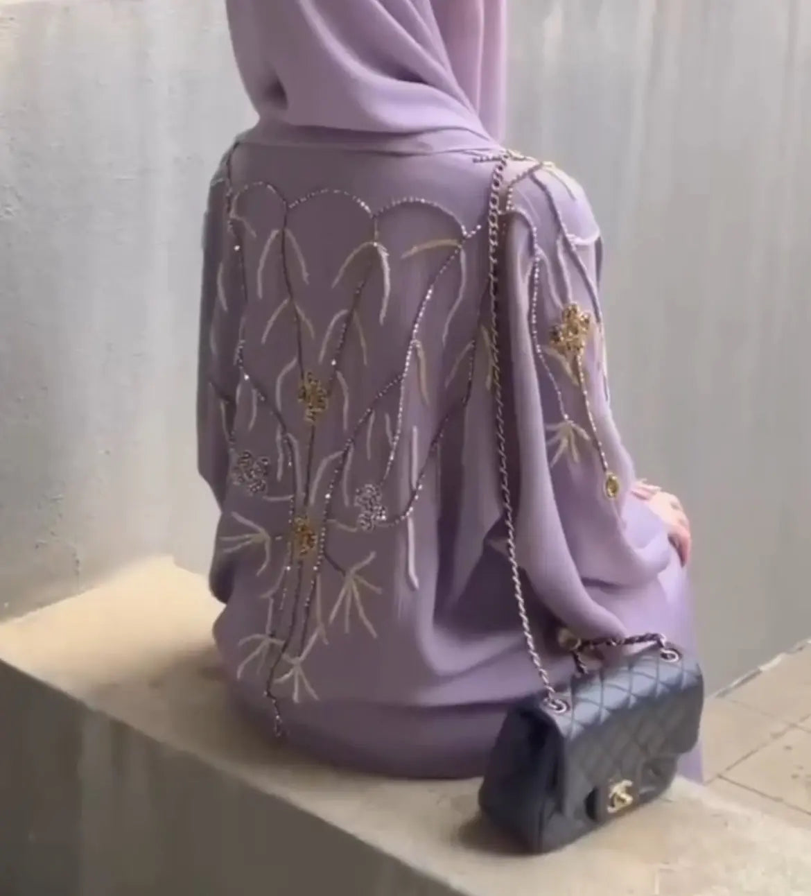 Handwork Luxe Abaya Aishathemodestcouture