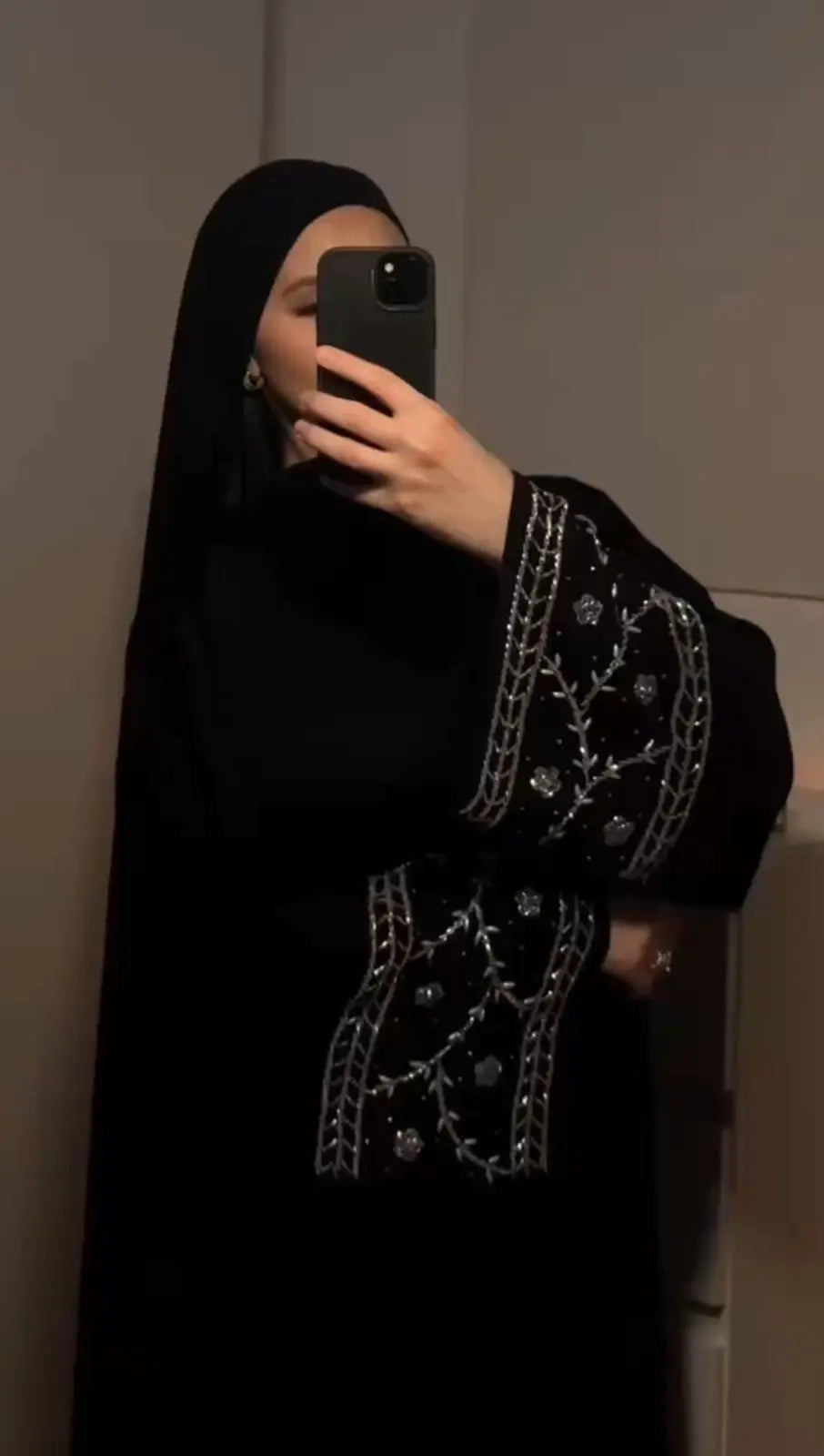 Handwork Luxe Abaya Aishathemodestcouture