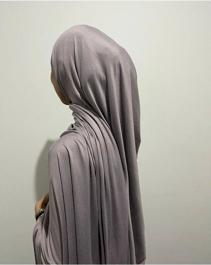 Plain jersey hijab Aishathemodestcouture