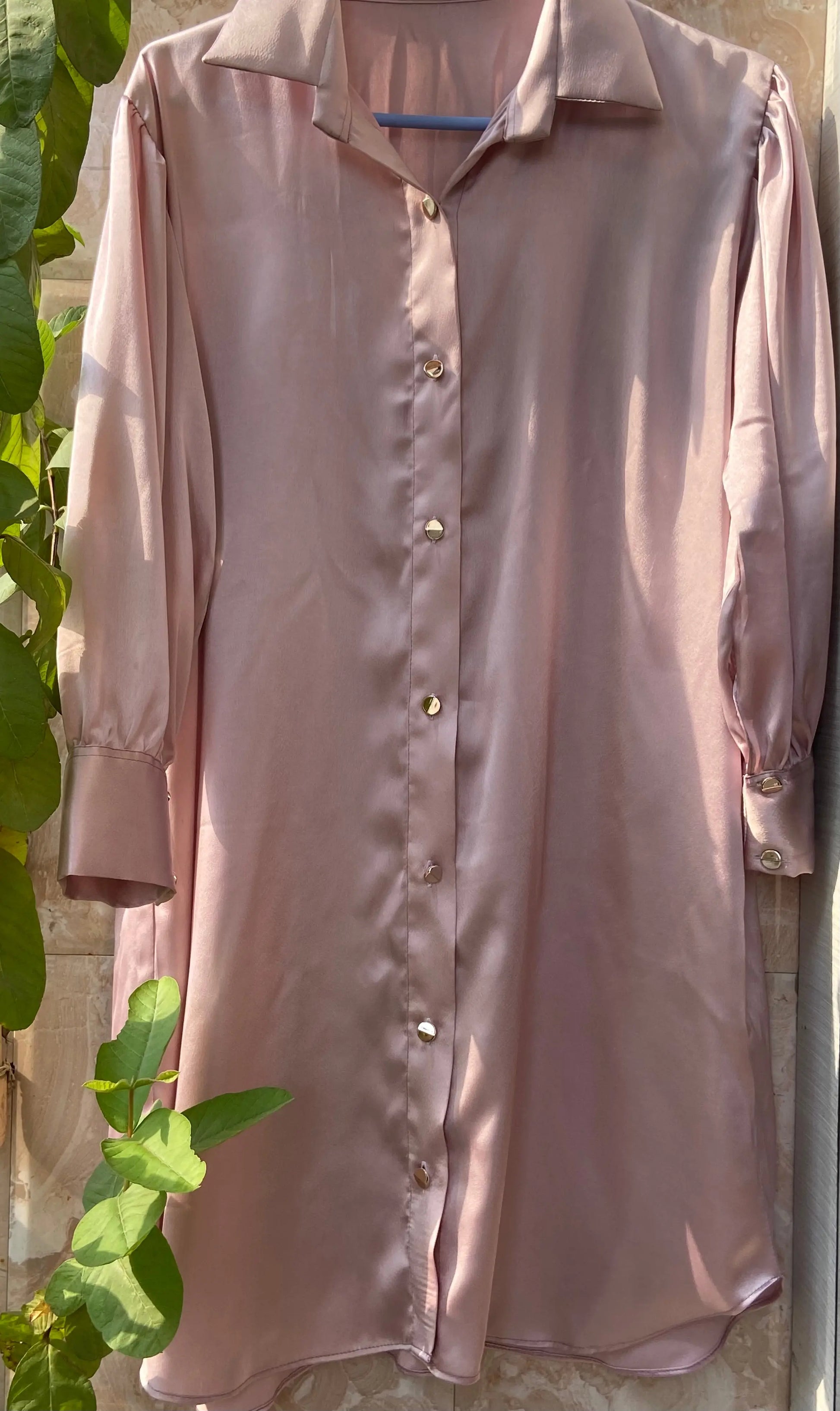 SATIN SHIRT