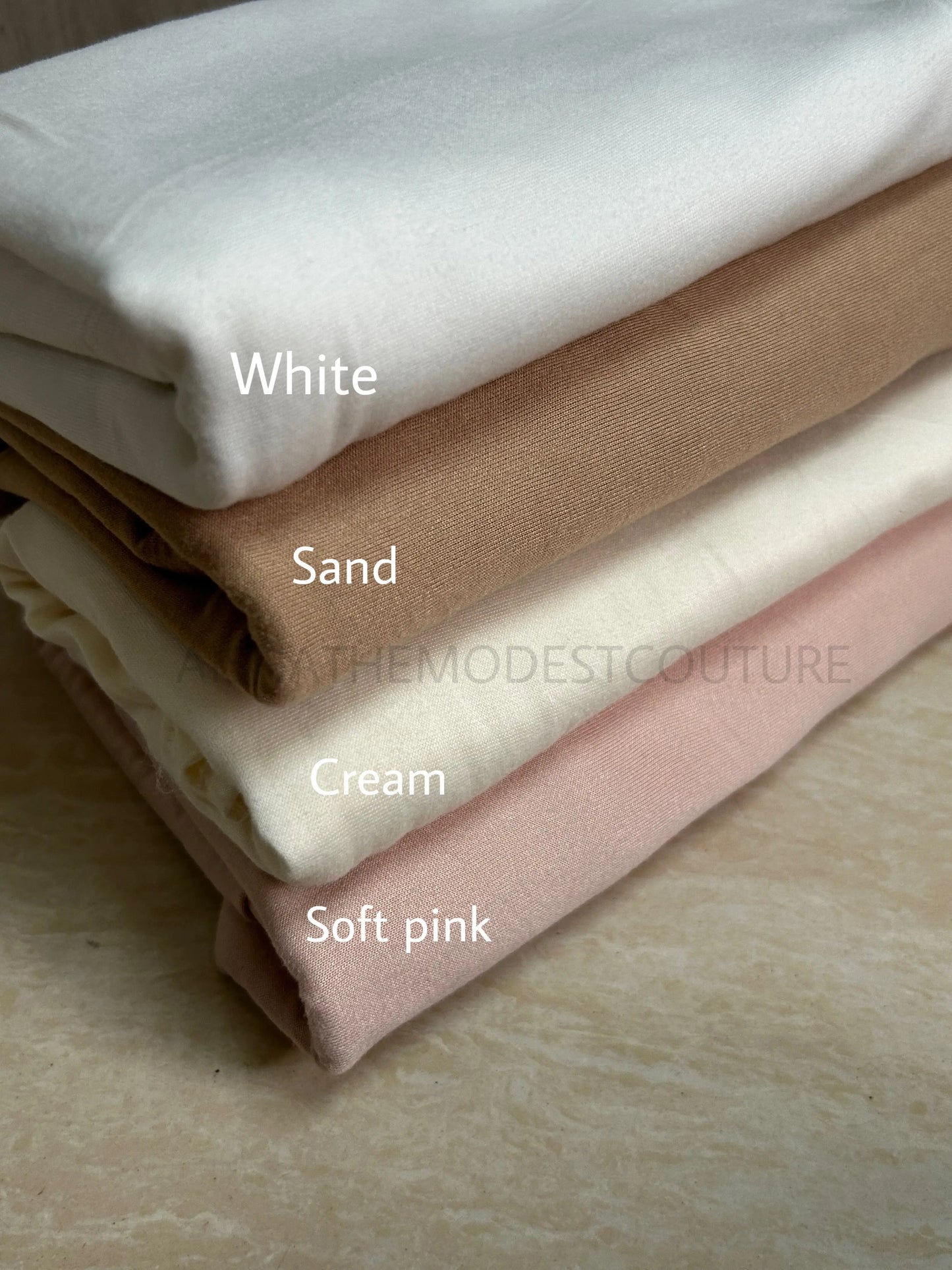 Plain jersey hijab Aishathemodestcouture