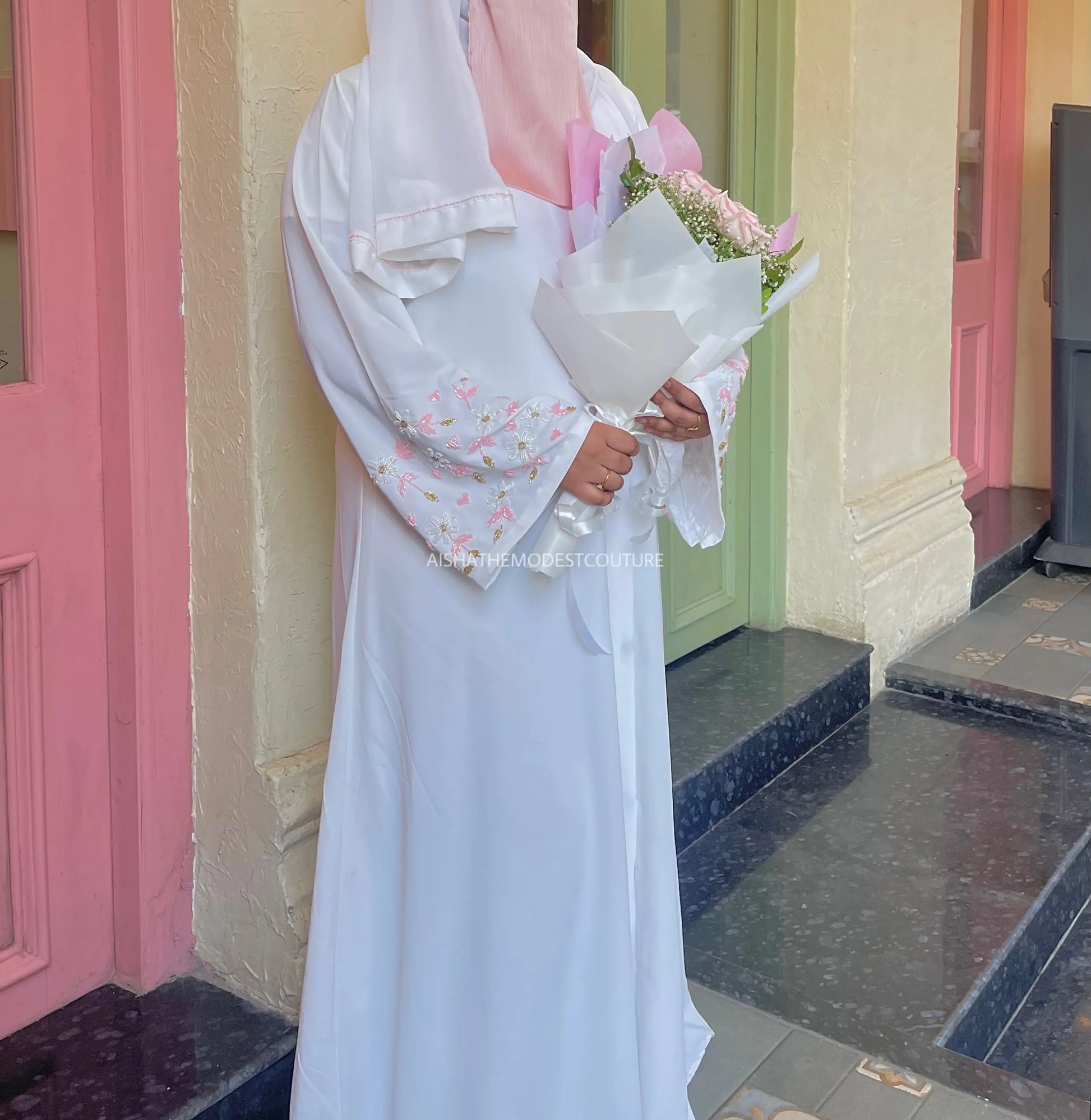 Bloom Abaya Aishathemodestcouture