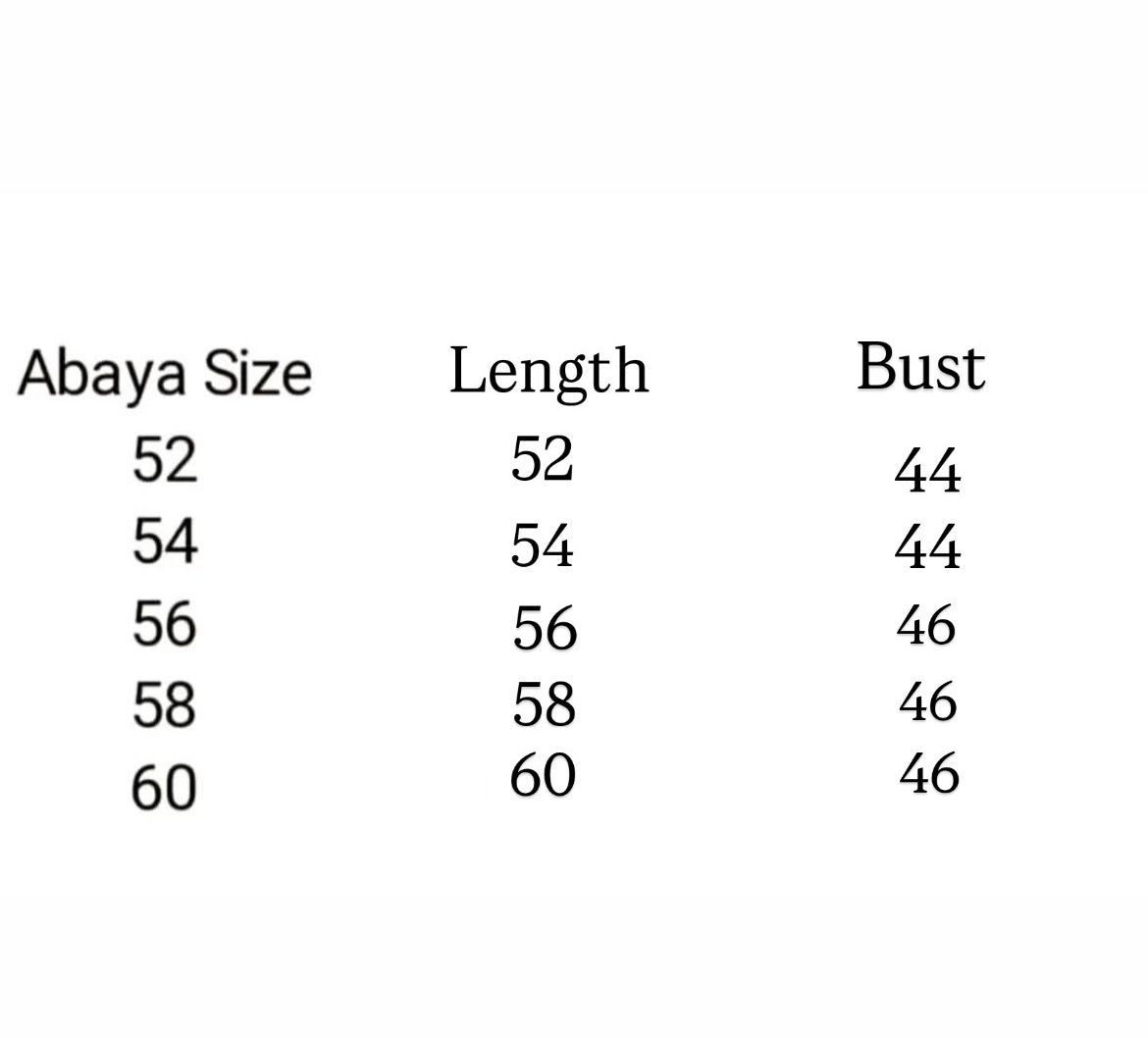 Luxury Kainat abaya