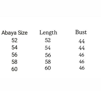 Luxury Kainat abaya