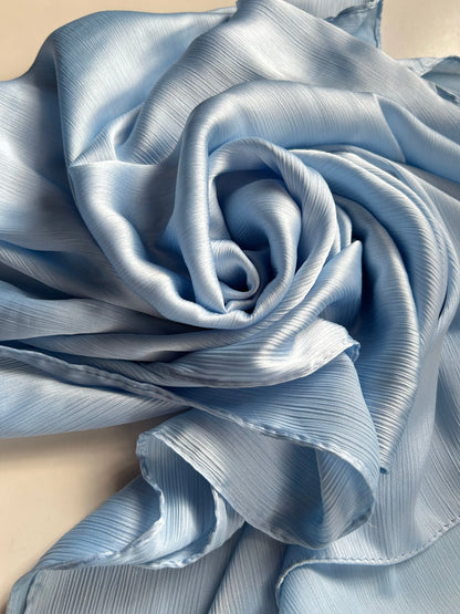 Crinkle Silk Chiffon Aishathemodestcouture