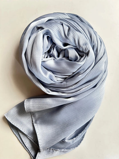 Crinkle Silk Chiffon Aishathemodestcouture