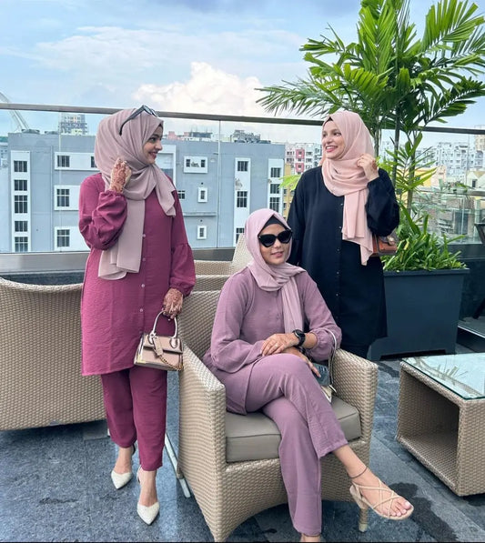 LINEN CO ORDS Aishathemodestcouture
