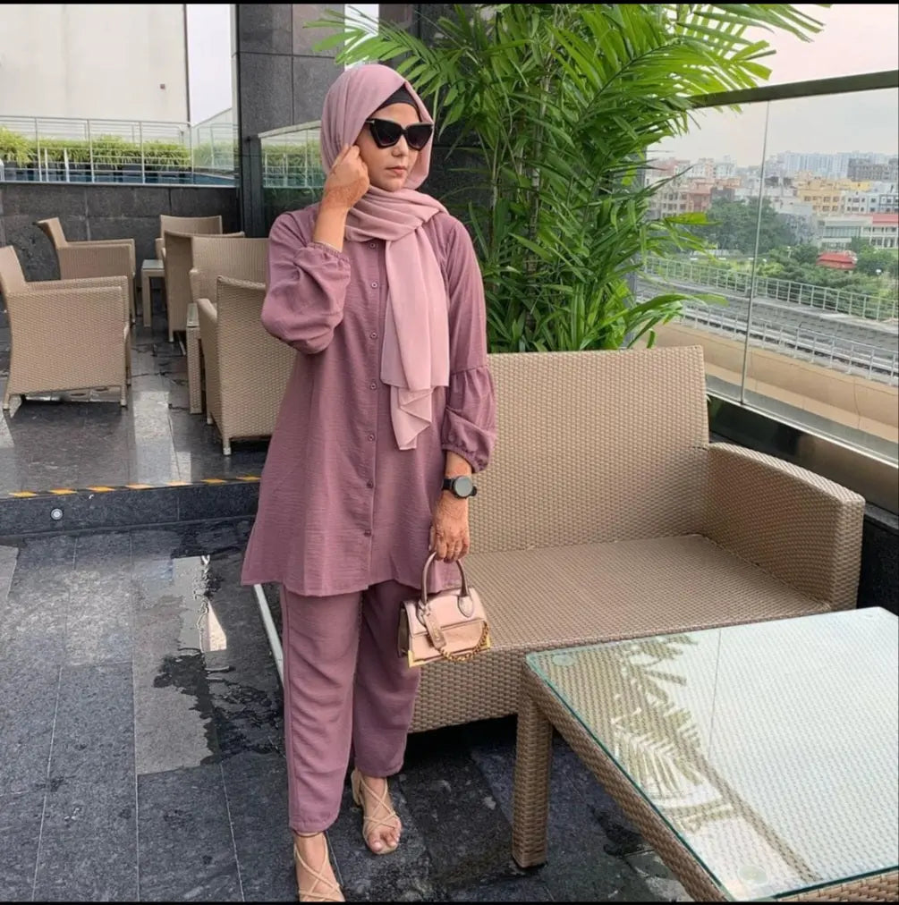 LINEN CO ORDS Aishathemodestcouture