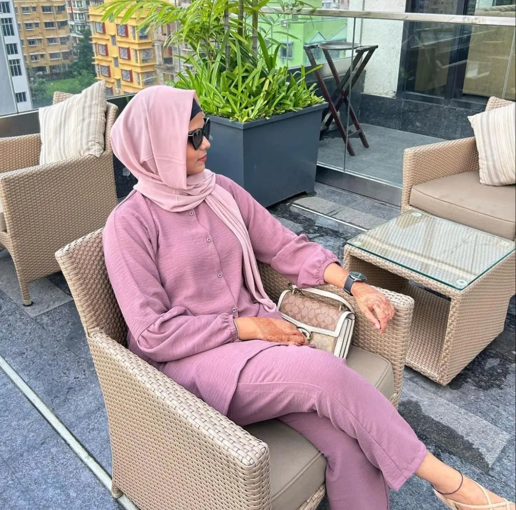 LINEN CO ORDS Aishathemodestcouture