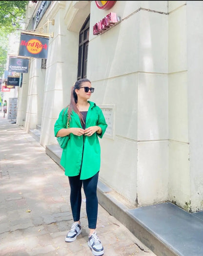 POPLIN COTTON SHIRT