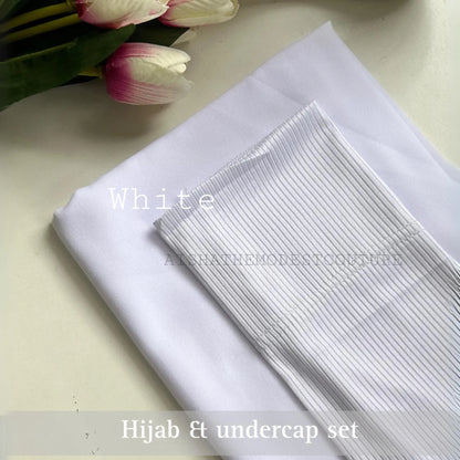 Hijab+under cap set Aishathemodestcouture