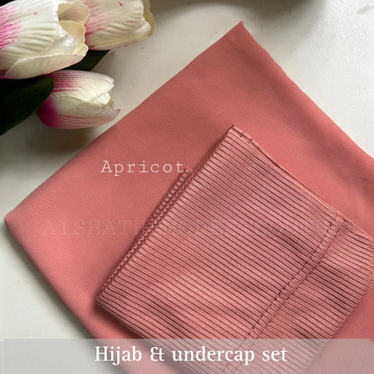 Hijab+under cap set Aishathemodestcouture